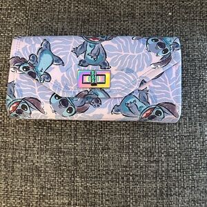 Stitch Themed Kids Wallet - Blue and Purple